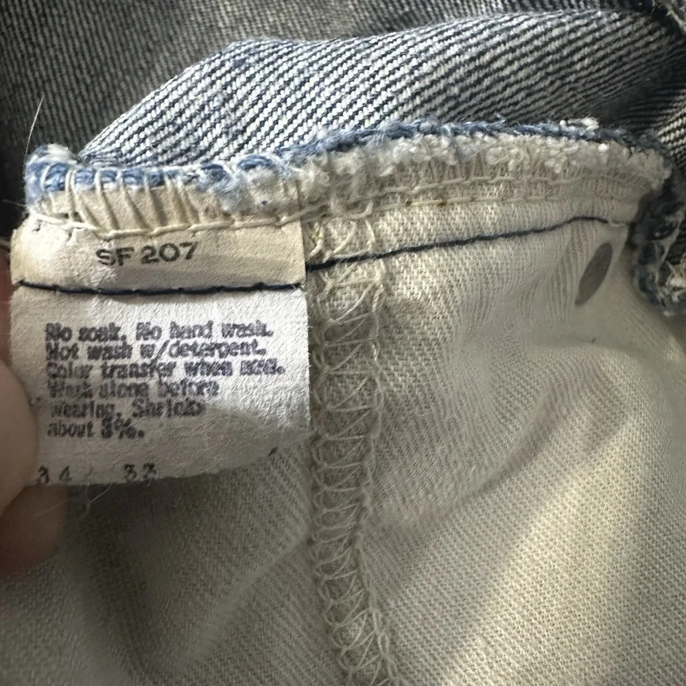 Vtg Levis 517 Jeans Orange Tab 20517 0217 Made In USA Mens 34x33 ( Fits 32x31.5)
